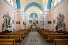 Inside the Church of St. Martin in Šmartno