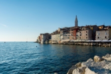 Old town Rovinj from the Port